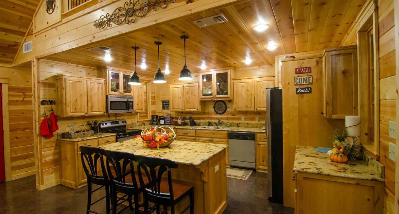 Villa Shine On Harvest Moon W Bbq à Broken Bow Extérieur photo